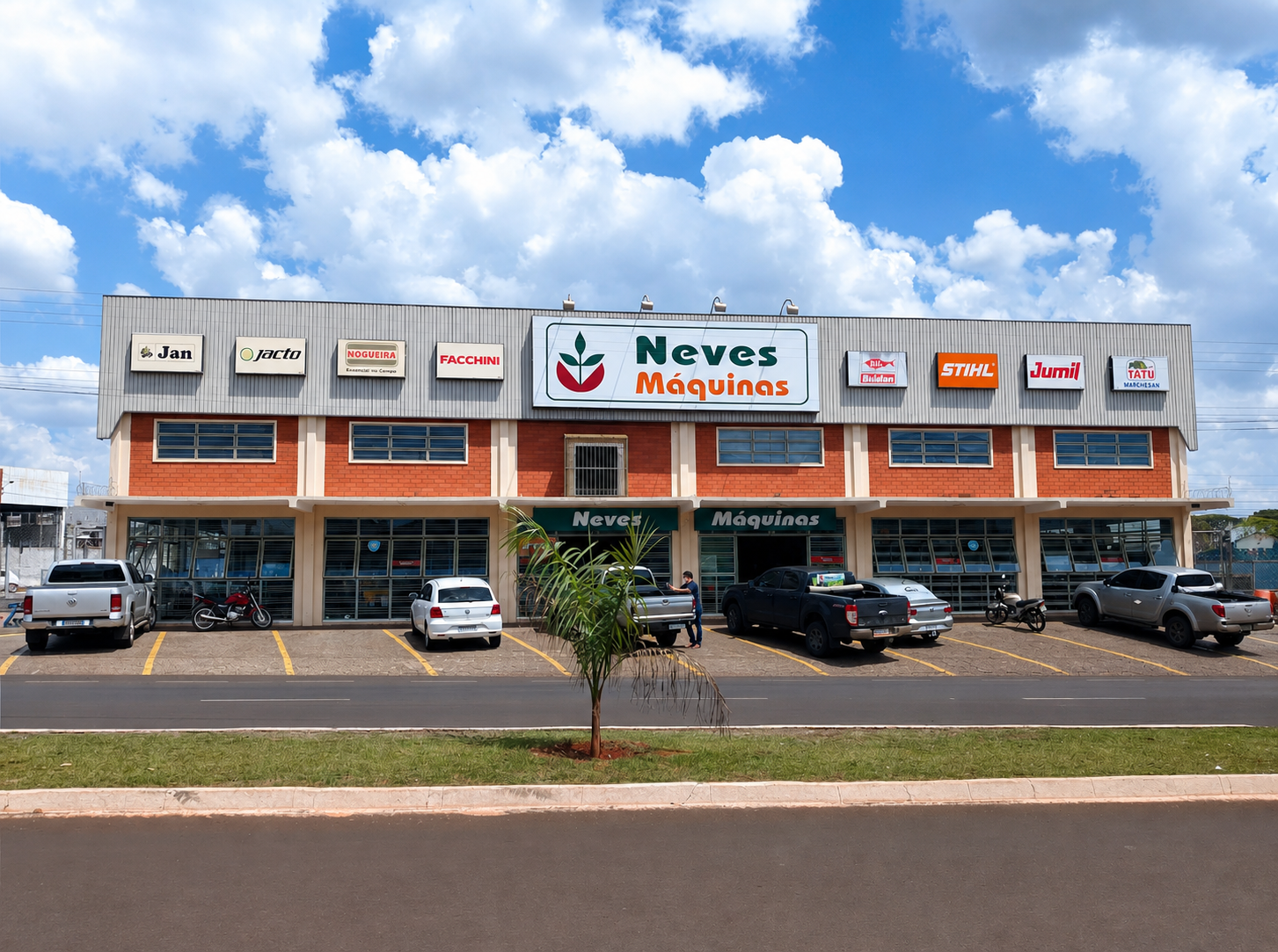 Fachada da Neves Máquinas em Rio Verde